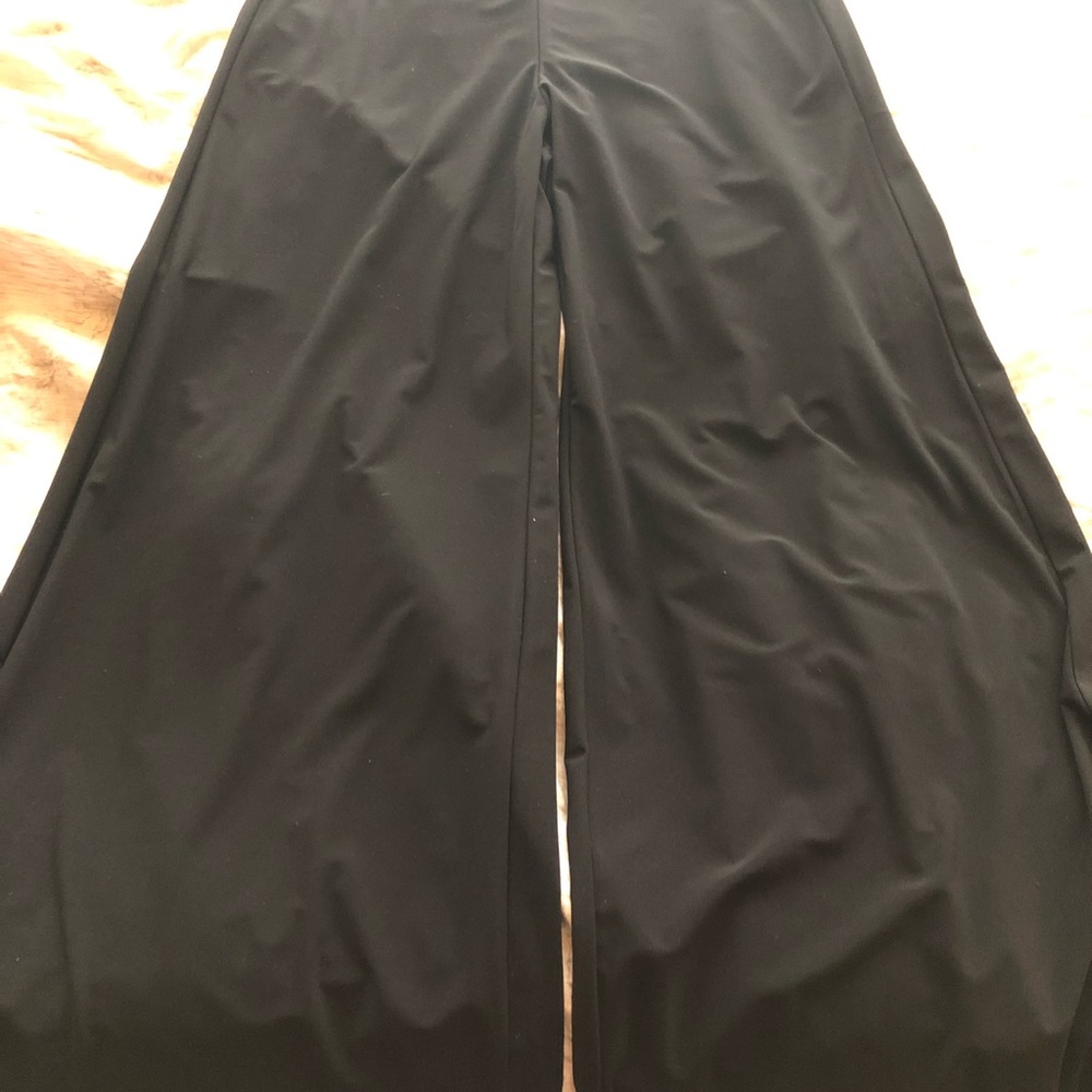 Marina Rinaldi Sleek Black Stretch Pants